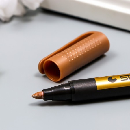 Marker for decorating wax prints "Brown" 12x1.2x1.2 cm-1