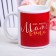 Mug with sublimation "Mom Wine", 300 ml