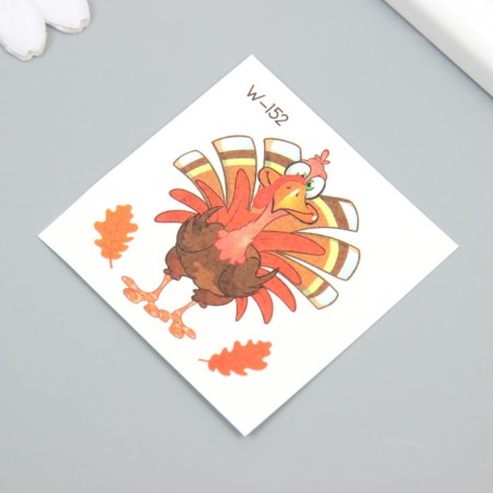 Tattoo on the body color "turkey" mix 6x6 cm-2