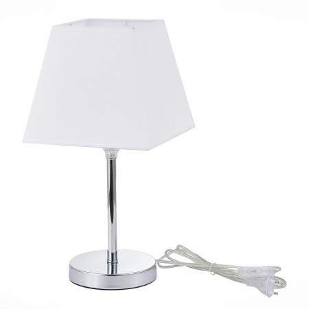 Evoluce bedside lamp. Sle107604-01. Grinda. 1x40 W, E14, 22x22x43 cm, chromium color-5