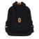 Grizzly frame backpack, 36 x 28 x 20 cm, with a cardholder, LED backlight, black