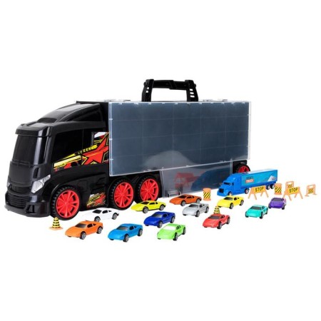 Auto -Vorot Case Givito "My City", with cars, black color, 60 cm-8