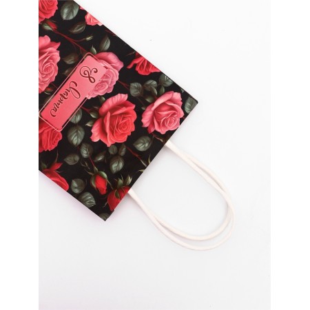 Package gift craft "From March 8!" 12 x 6 x 16 cm-3