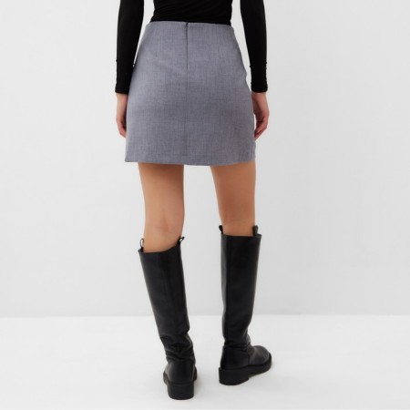 Women's Skirt Mini Mist, R.S, Gray-3