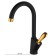 Kitchen mixer D&K Venice Baciano DA1032459, single -leaf, black/gold