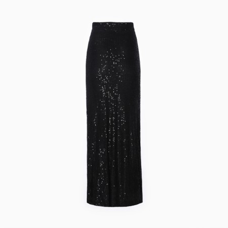 Women's skirt from sequet Mist, p. 48, black-6