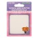 Block with a sticky edge of 73 x 74 mm, Devente Niconico, 30 sheets, 4 colors, mix