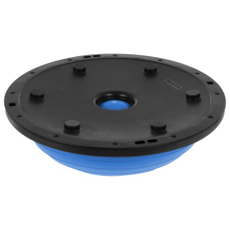 Half -sphere bosu gymnastic, with a pump, 55x25 cm, blue color-23