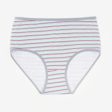 Panties female slips, gray color, rr 52-54