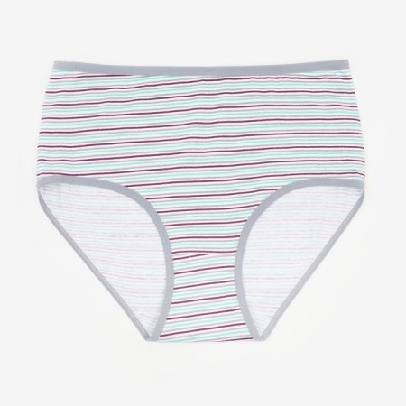 Panties female slips, gray color, rr 52-54