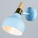 Bra "Lola" E27 40W blue 25x16x25cm