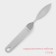 Konfinetta confectionery blade 22 × 2 cm, working part 8 × 2 cm