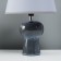 Table lamp "Idea" 1x40W E14 dark blue 22.5x22.5x33cm