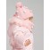 Children's knitted set for girls: hat and snood, size 46