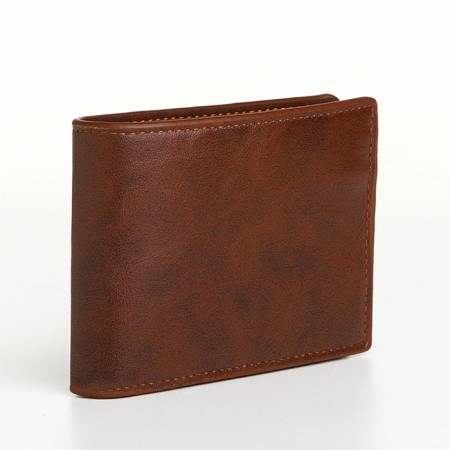 Pearl husband (538), 12*2*10 cm, 2 depth, d/maps, d/coins, without fasteners, brown-1