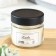 Aromatic candle made of soy wax in a bank, 75 g, plum and cashmere