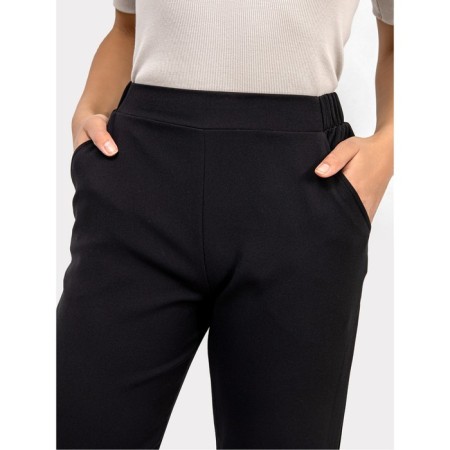 Women's pants, black color, size 48-2