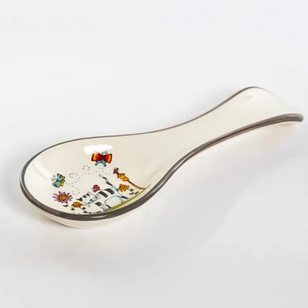 Elrington spoon "Striped cat", 24.4x9.2 cm