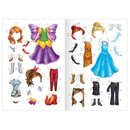 Cut the doll and outfits from the "carnival collection", 20 p.-2