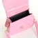 Baby bag on the valve, pink color