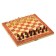 Board game 3 in 1 "Monel": backgammon, checkers, chess, 24 x 24 cm