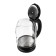 Electric kettle "Matryona" MA-154, glass, 1.8 l, 1500 watts, black