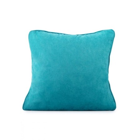 Decorative pillowcase "Tina", size 45x45 cm, turquoise color