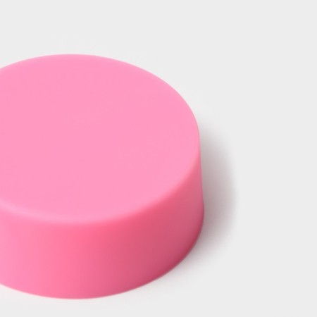 Mold Dolyana "Rosan", silicone, 4.7 × 4.7 × 1.9 cm, pink color-3