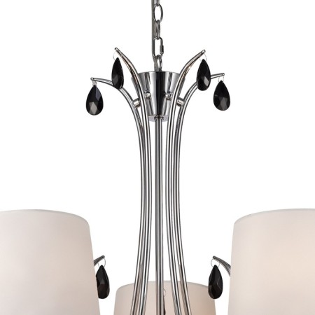 Suspended chandelier Mantra Andrea, E14, 5x20W, 510 mm, color chromium-4