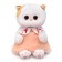 Soft toy "Lee Baby in a peach dress", 20 cm