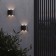 Architectural lamp MayToni Show O433WL-L4GF3K, LED, 120x40x80 mm, 4 W, 200 lm, 3000k, graphite