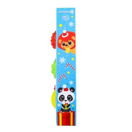 Gift set of developing balls "Blue Christmas tree", 6 pcs., New Year's gift packaging, crumb I-16
