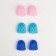 Silicone pellets, 2 × 2.5 cm, 2 pcs, color mix