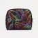 Lightning cosmetic bag, external pocket, black color