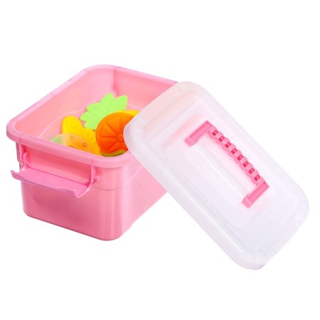 A set of rattles with a teether for teeth “Fruitics. Orange ", 4 pcs-9