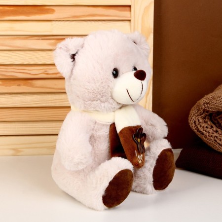 Soft toy "Mishutka in a scarf", 25 cm, color mix-2