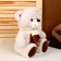 Soft toy "Mishutka in a scarf", 25 cm, color mix