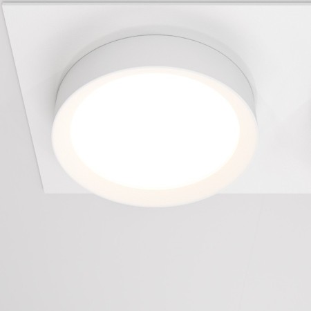 Building lamp Technical DL086-02-GX53-SQ-W, 2x15W, 22x11x4.5 cm, GX53, white color-1