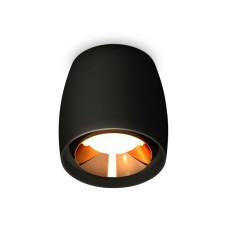 Lumber of the overhead Ambrella Light, XS1142004, MR16 GU5.3 LED 10 watts, color black sand, yellow gold