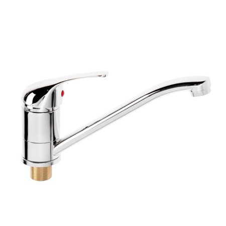 Everest kitchen mixer B49-021, single-leaf, short spout, chrome
