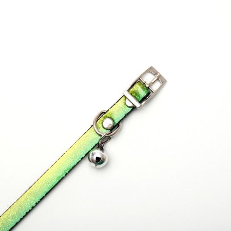 Rainbow varnish collar, 30 x 1 cm, red-4
