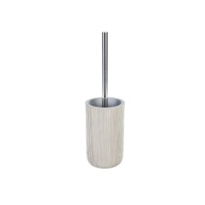 Axentia Montreux toilet from gray polyrezine, striped design, Ø 10, h36 cm 1035173