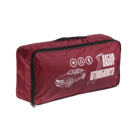 Motorist bag 46x22x12 cm, red-5