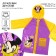 Children's raincoat, size m, 100-110 cm, Minnie Mouse