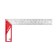 KAPRO 353-25 square, marvelous, engraved marking, retractable support, 25 cm