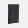 Male purse on the button, department for auto documents, black color