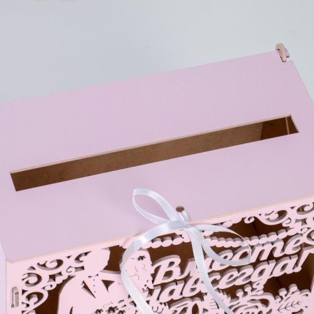 Family Bank "Together Forever", 24x14x20 cm, pink pastel-2