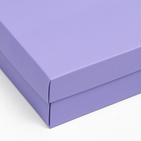 The box is folding, the lid is, lilac, 16.5 x 12.5 x 5.2 cm-2