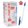 Ballpoint handle Lancer Office Style 820, needle node 0.5 mm, rod 142 mm, blue ink, transparent body