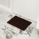 Coating carpet bristle without the base "grass", 40 × 53 cm, brown color